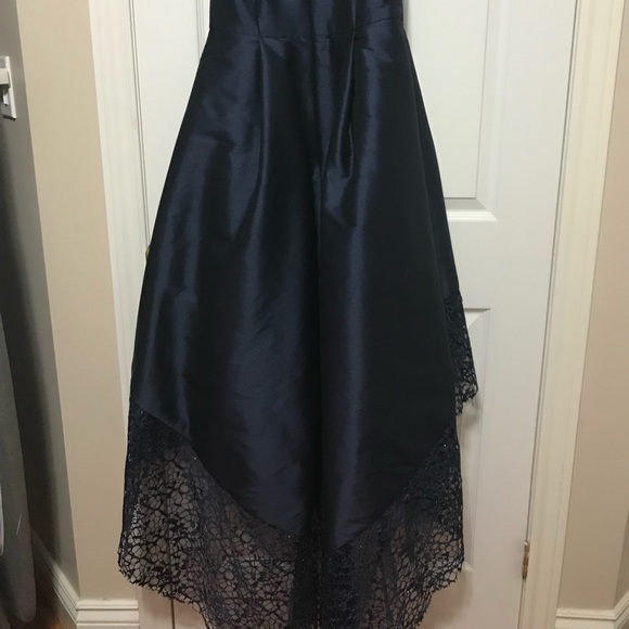 Monique Lhuillier High Low Evening Dress - Picture 9 of 12